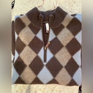 Transcript XL men’s cashmere sweater